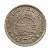 Índia - 3 Escudos 1959 Alpaca