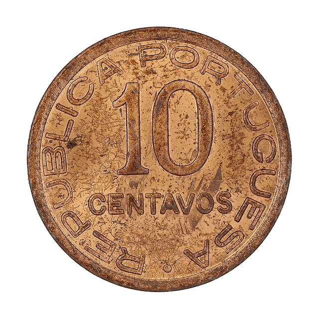 Moçambique - 10 Centavos 1942 Cobre