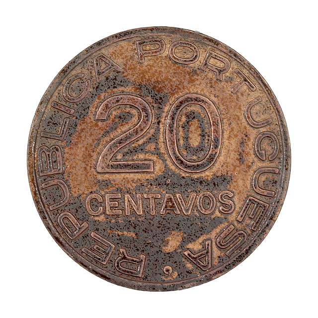 Moçambique - 20 Centavos 1936 Cobre
