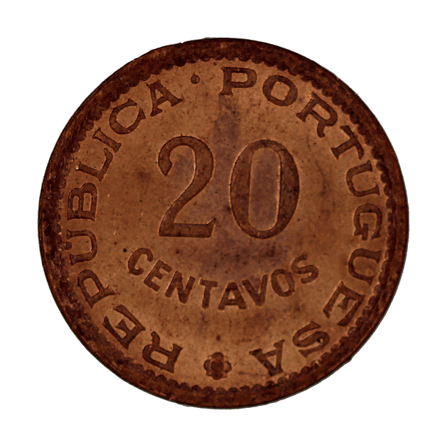 Moçambique - 20 Centavos 1973 Bronze