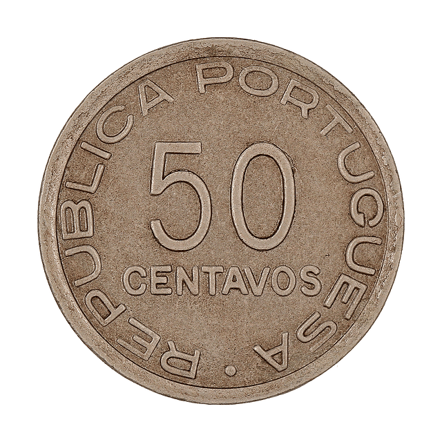 Moçambique - 50 Centavos 1936 Cupro-Níquel