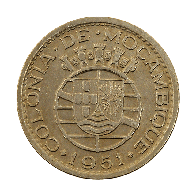 Moçambique - 50 Centavos 1951 Alpaca