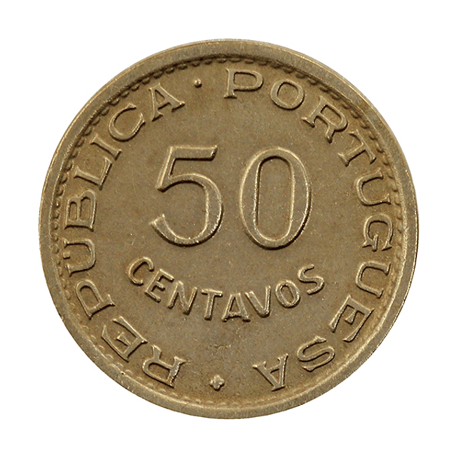 Moçambique - 50 Centavos 1951 Alpaca