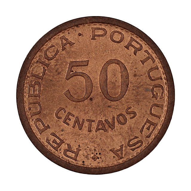 Moçambique - 50 Centavos 1953 Bronze