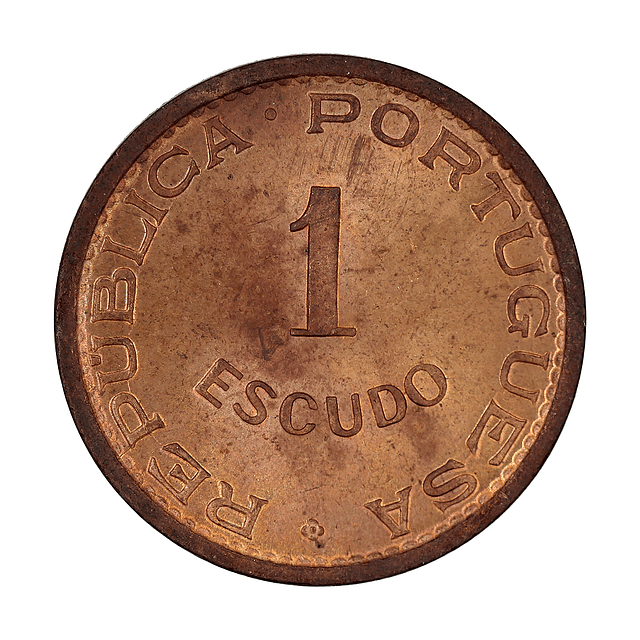Moçambique - 1 Escudo 1953 Bronze