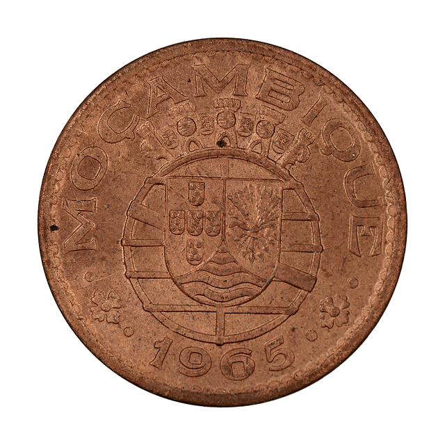 Moçambique - 1 Escudo 1965 Bronze