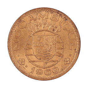 Moçambique - 1 Escudo 1969 Bronze