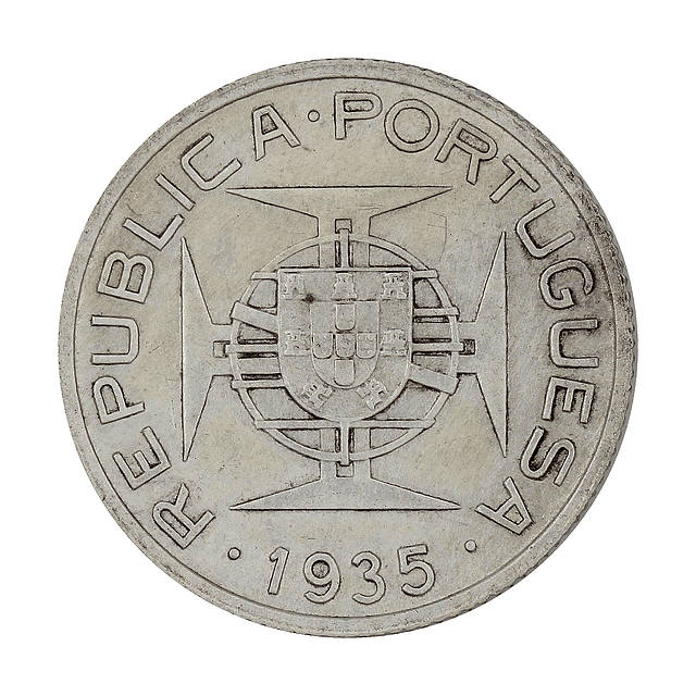 Moçambique - 2.50 Escudos 1935 Prata