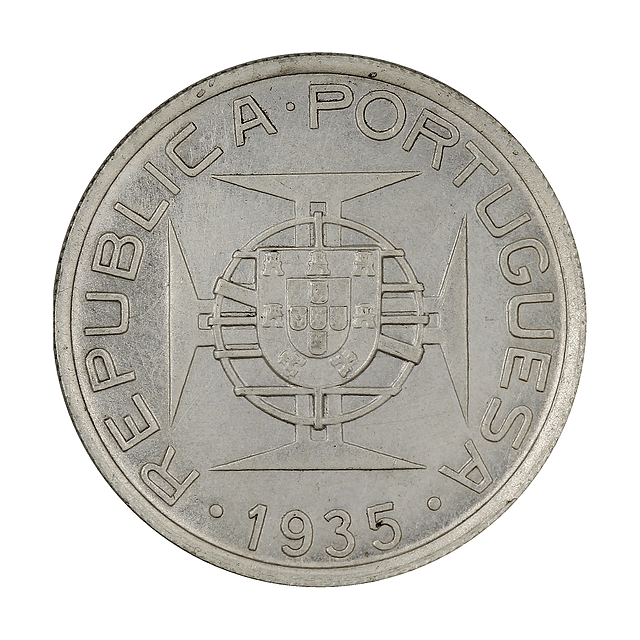 Moçambique - 5 Escudos 1935 Prata