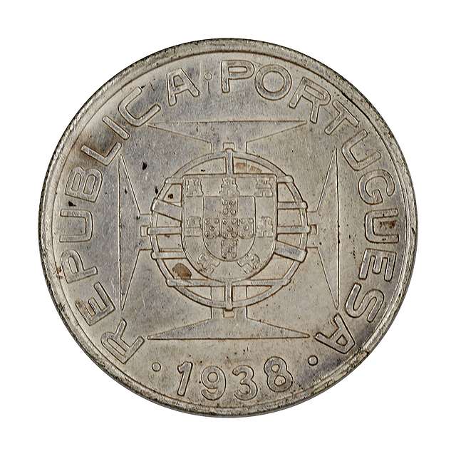 Moçambique - 10 Escudos 1938 Prata