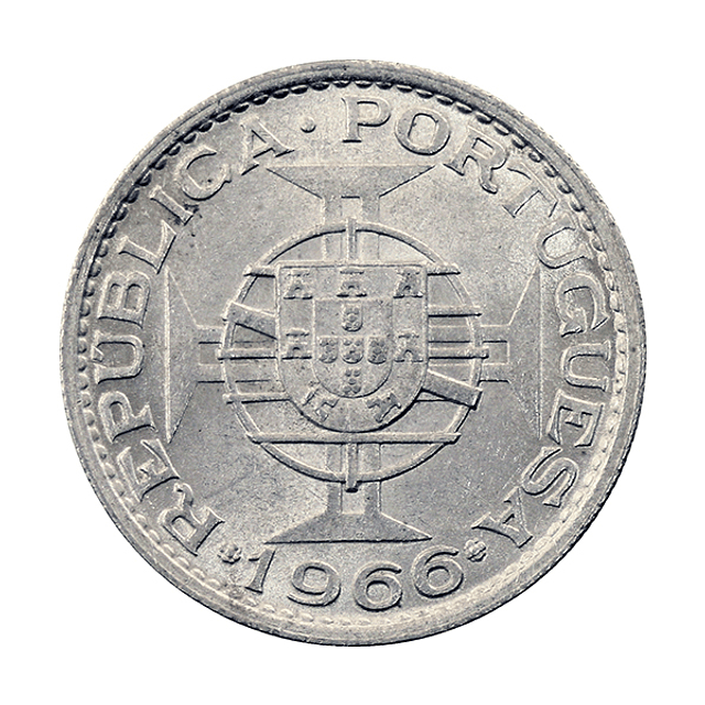 Moçambique - 10 Escudos 1966 Prata