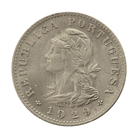 São Tomé e Principe - 20 Centavos 1929 Alpaca