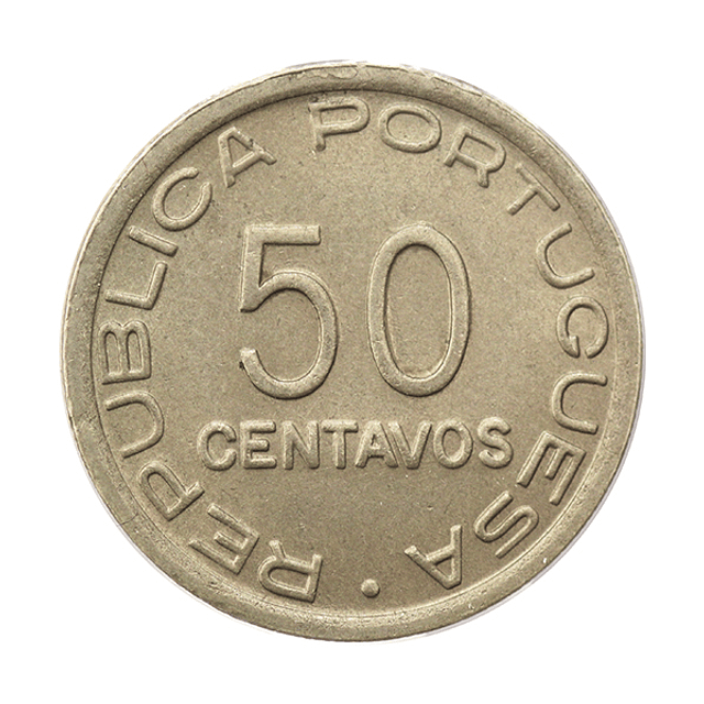 São Tomé e Principe - 50 Centavos 1948 Alpaca