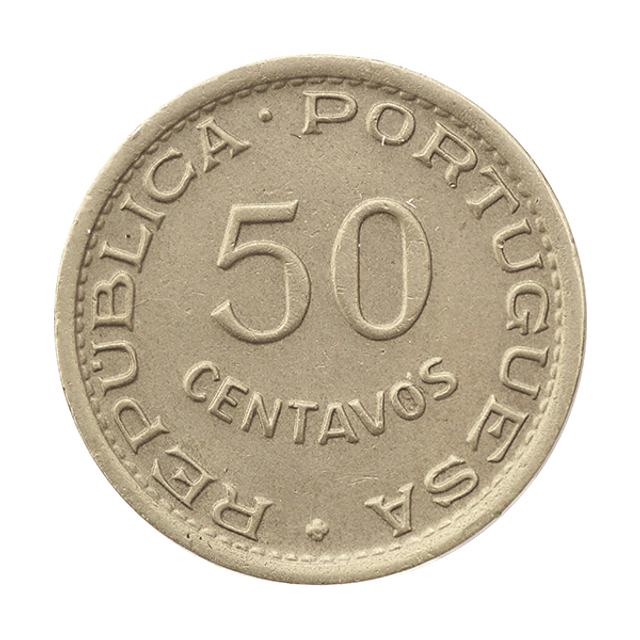São Tomé e Principe - 50 Centavos 1951 Alpaca