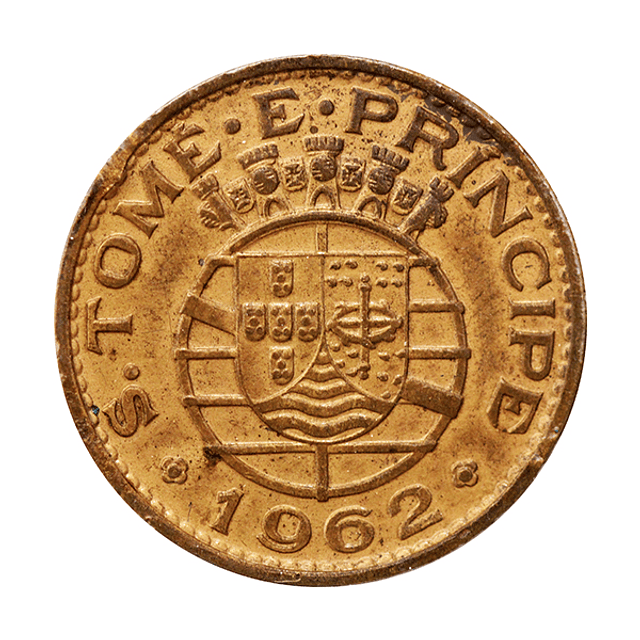 São Tome e Príncipe - 1 Escudo 1962 Bronze