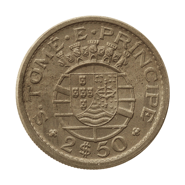 São Tome e Príncipe - 2.50 Escudos 1962 Cupro-Níquel