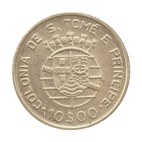 São Tome e Príncipe - 10 Escudos 1939 Prata