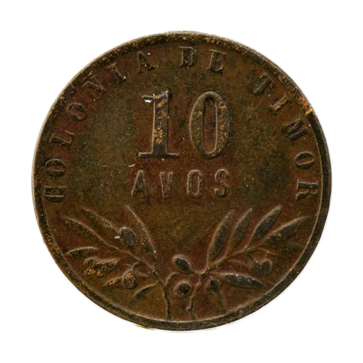 Timor - 10 Avos 1945 Bronze