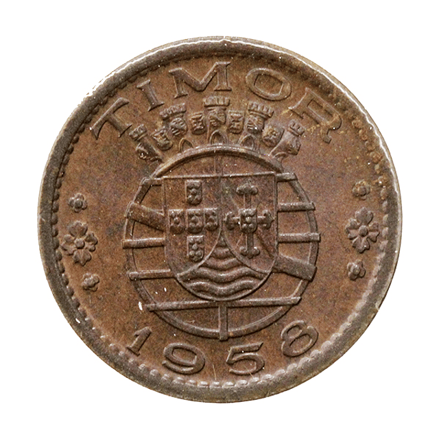 Timor - 10 Centavos 1958 Bronze