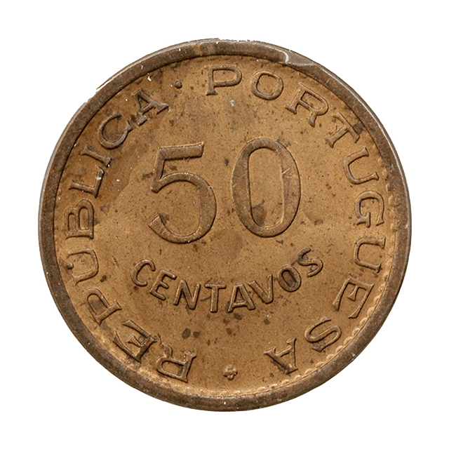 Timor - 50 Centavos 1970 Bronze