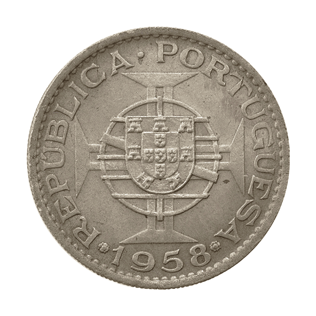 Timor - 60 Centavos 1958 Alpaca