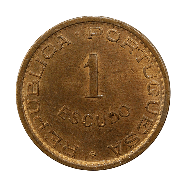 Timor - 1 Escudo 1970 Bronze