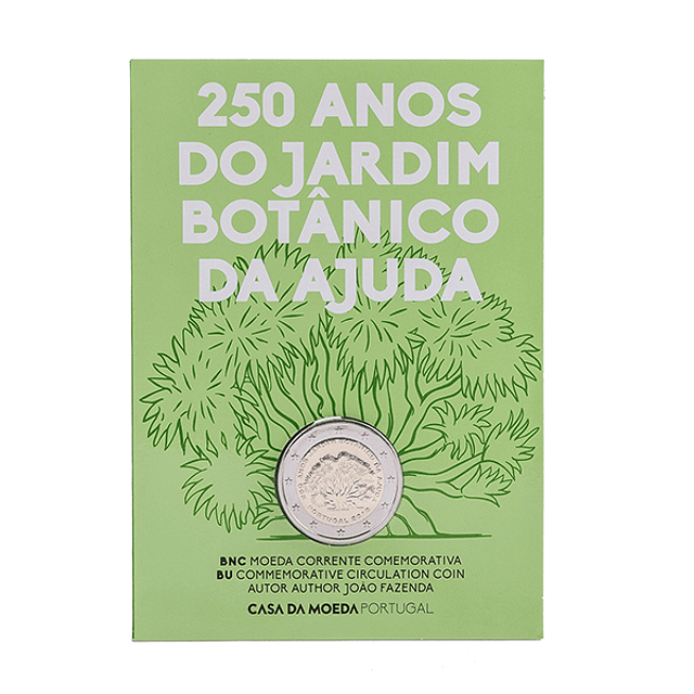 BNC - 2.00 Euros 250 Jardim Botânico 2018