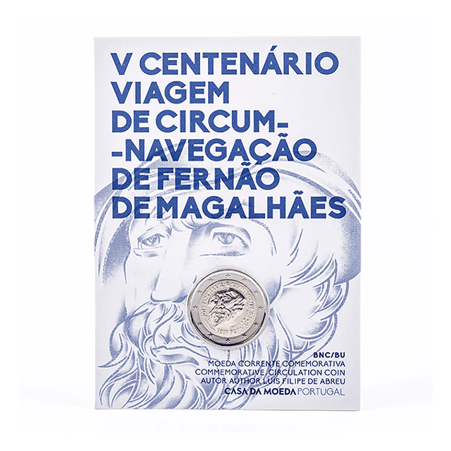 BNC - 2.00 Euros 500 Anos de Fernão Magalhães 2019
