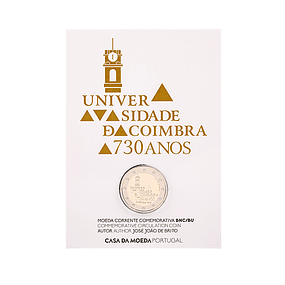 BNC - 2.00 Euros 730 Anos da Universidade de Coimbra 2020
