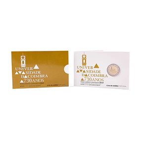 Proof - 2.00 Euros 730 Anos da Universidade de Coimbra 