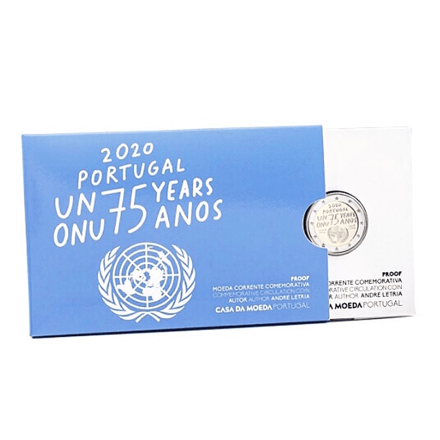 Proof - 2.00 Euros 75 Anos ONU 2020