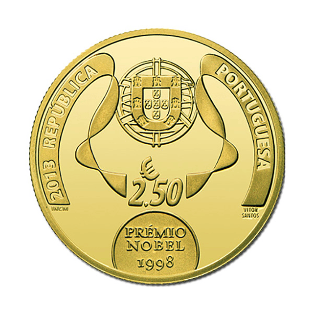 Ouro - 2.50 Euros José Saramago 2013