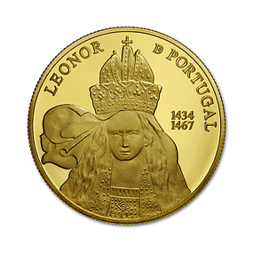 Ouro - 5.00 Euros Rainha D. Leonor 2014
