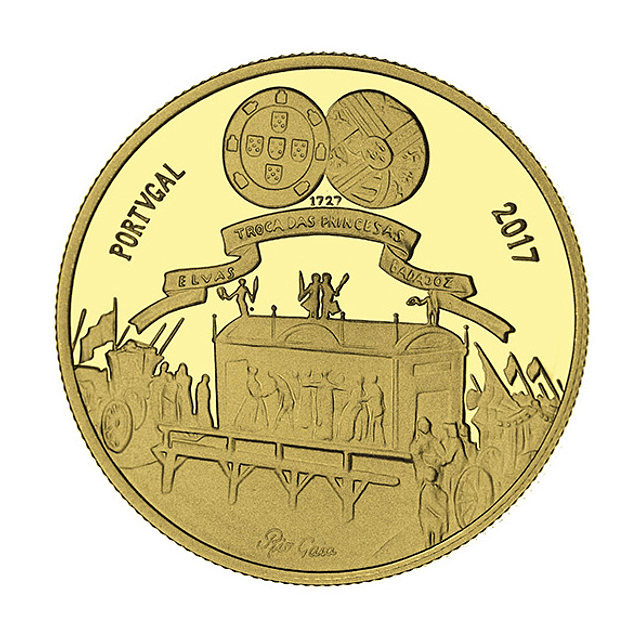 Ouro - 5.00 Euros D. Maria Bárbara 2017