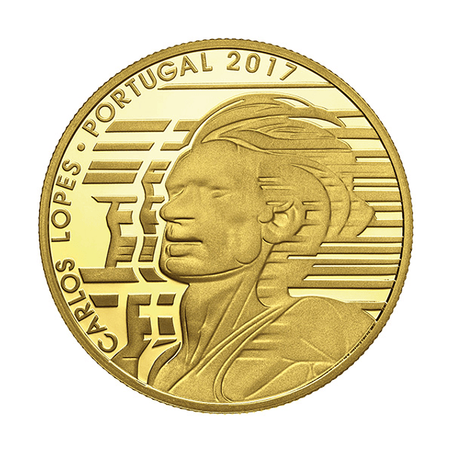 Ouro - 7.50 Euros Carlos Lopes 2017