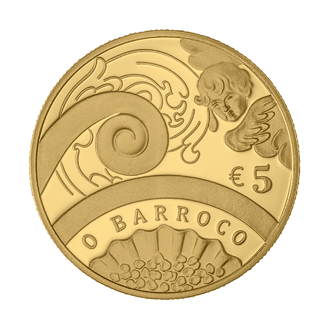 Ouro - 5.00 Euros O Barroco 2018