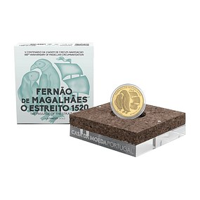 Ouro - 7.50 Euros Circum-Navegação Fernão Magalhães 2020