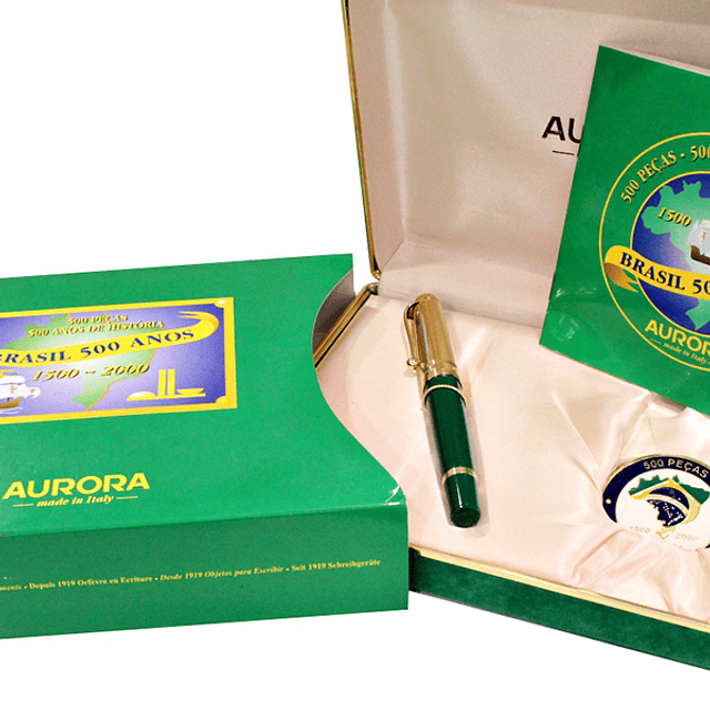 Aurora Edição Limitada 500 Anos Brasil Fountain Pen