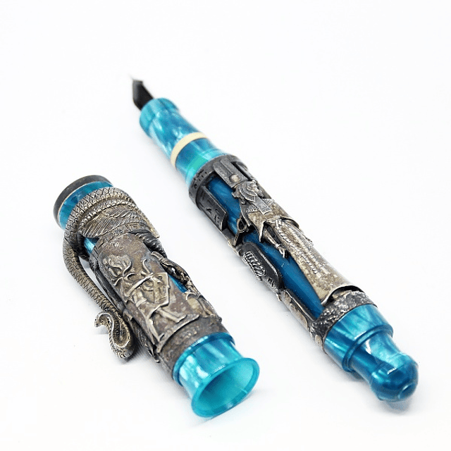 Montegrappa Luxor Collection 1996 - Edição Limitada Azul do Nilo