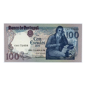 100 Escudos Barbosa du Bocage 31.01.1984