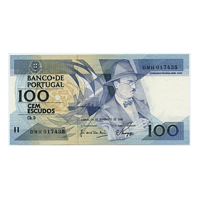 100 Escudos Fernando Pessoa 24.11.1988