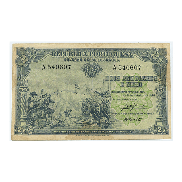 Angola - 2 Angolares e Meio 06.10.1948