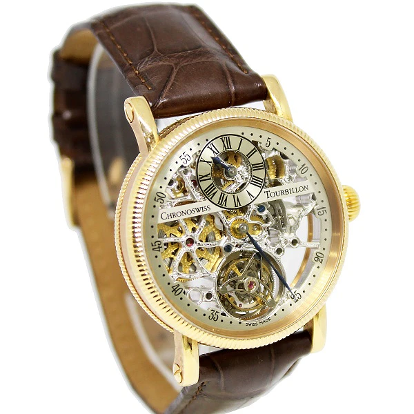 Imagem 4 de Chronoswiss Tourbillon Régulateur Skeleton Ref. 3121-R