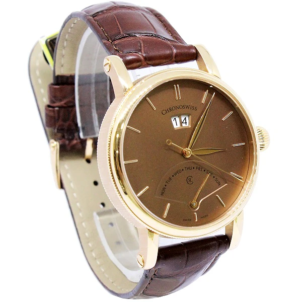Imagem 4 de Chronoswiss Sirius Retrograde Day Castanho Ref. CH8121.R