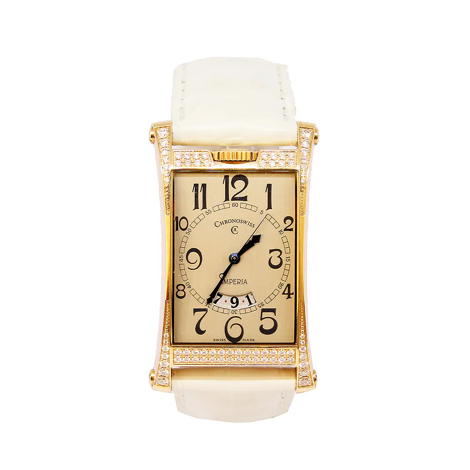 Chronoswiss Imperia Ouro Rosa e Diamantes  Ref. CH2071R
