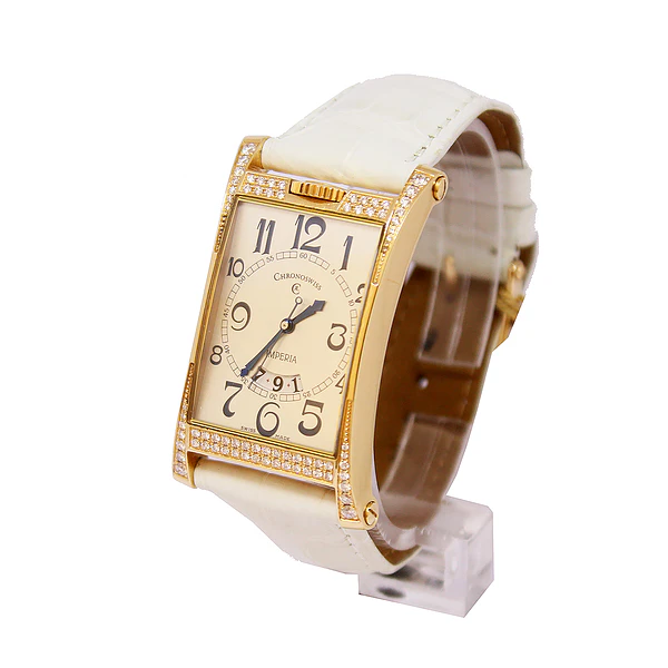 Imagem 3 de Chronoswiss Imperia Ouro Rosa e Diamantes  Ref. CH2071R