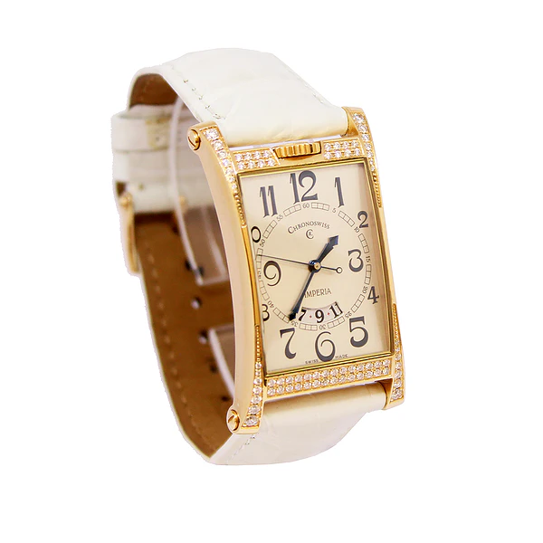 Imagem 4 de Chronoswiss Imperia Ouro Rosa e Diamantes  Ref. CH2071R
