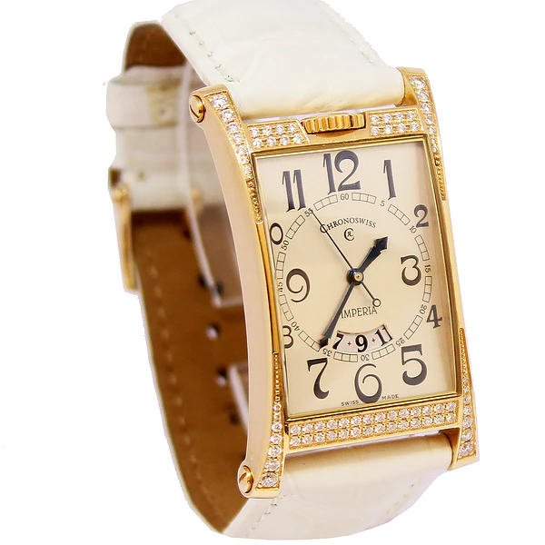 Imagem 5 de Chronoswiss Imperia Ouro Rosa e Diamantes  Ref. CH2071R