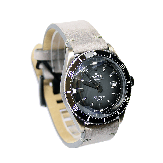 Edox Skydiver Edição Limitada Ref. 80126 3VIN GDN - Novo