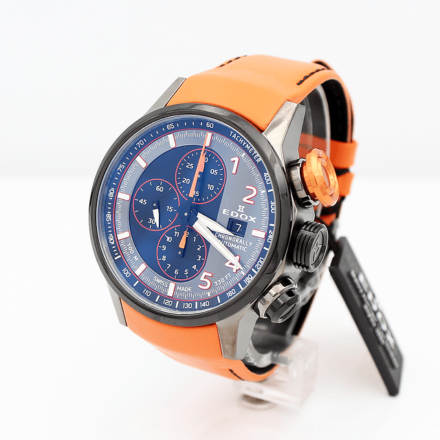 Edox Chronorally Orange Ref. Edox 01129 TGNOCO GNO - Novo